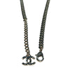 CHANEL 香奈兒 METAL COCOMARK CHOKER NECKLACE 銀色 合金