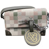 LOUIS VUITTON 路易威登 N00108 STEAMER 肩背包 PVC帆布 採色棋盤格 綠色系 銀扣