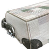 LOUIS VUITTON 路易威登 N00108 STEAMER 肩背包 PVC帆布 採色棋盤格 綠色系 銀扣