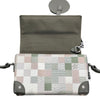 LOUIS VUITTON 路易威登 N00108 STEAMER 肩背包 PVC帆布 採色棋盤格 綠色系 銀扣