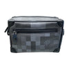 LOUIS VUITTON 路易威登 M14922 MINI SOFT TRUNK 肩背包 PVC帆布 DAMOFLAGE 灰色 黑扣