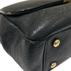 CHANEL 香奈兒 CC FLAP POCKET SHOULDER BAG 翻蓋單肩包 荔枝紋牛皮 黑色 金釦