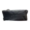 BOTTEGA VENETA 葆蝶嘉 VENETA SHOULDER  BAG 編織肩背包 深棕 小羊皮 黑釦