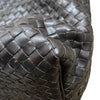 BOTTEGA VENETA 葆蝶嘉 VENETA SHOULDER  BAG 編織肩背包 深棕 小羊皮 黑釦