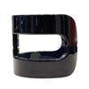 HERMES 愛馬仕 ANO CUFF BANGLE PM 漆藝寬版手環 小號 水牛角 深藍/棕色