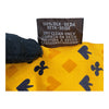 HERMES 愛馬仕 TWILLY 絲巾 JEU DE CARTES 絲綢 黃色
