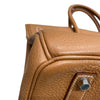 HERMES 愛馬仕 BIRKIN 35 柏金包 TOGO皮 金棕色 銀釦