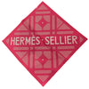 HERMES 愛馬仕 GAVROCHE 45 方巾 HERMÈS SELLIER 絲綢 桃色系