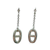 HERMÈS 愛馬仕 FARANDOLE EARRINGS MEDIUM MODEL 經典豬鼻子鍊條垂墜耳環 925純銀