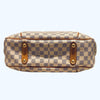 LOUIS VUITTON GALLIERA BAG 白色 帆布 金釦