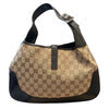GUCCI 古馳 001.3306 JACKIE BAG 復古賈姬肩背包 帆布 老花 米褐色