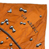 HERMES 愛馬仕 CARRE90 VIF ARGENT 絲巾 真絲 橘色