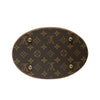 LOUIS VUITTON 路易威登 PETIT BUCKET PM 老花肩背手提包 PVC帆布 棕色 金釦