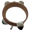 HERMES 愛馬仕 COLLIER DE CHIEN BRACELET CDC手環 皮革 紅色 銀釦 #S