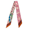 HERMES 愛馬仕 LES NOUVEAUX AMOUREUX DE PARIS TWILLY 巴黎新戀人絲巾 粉色 真絲