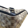 GUCCI 古馳 293580 ABBEY TOTE BAG 托特包 水晶塗層GG帆布 棕色 金釦