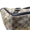 GUCCI 古馳 293580 ABBEY TOTE BAG 托特包 水晶塗層GG帆布 棕色 金釦