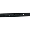 LOEWE 羅威 ANAGRAM BLET 窄版皮帶 皮革 黑色/棕色 銀釦 75/30