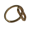 HERMES 愛馬仕 EVER CHAINE D'ANCRE RING 18K 鑽石 戒指 PG