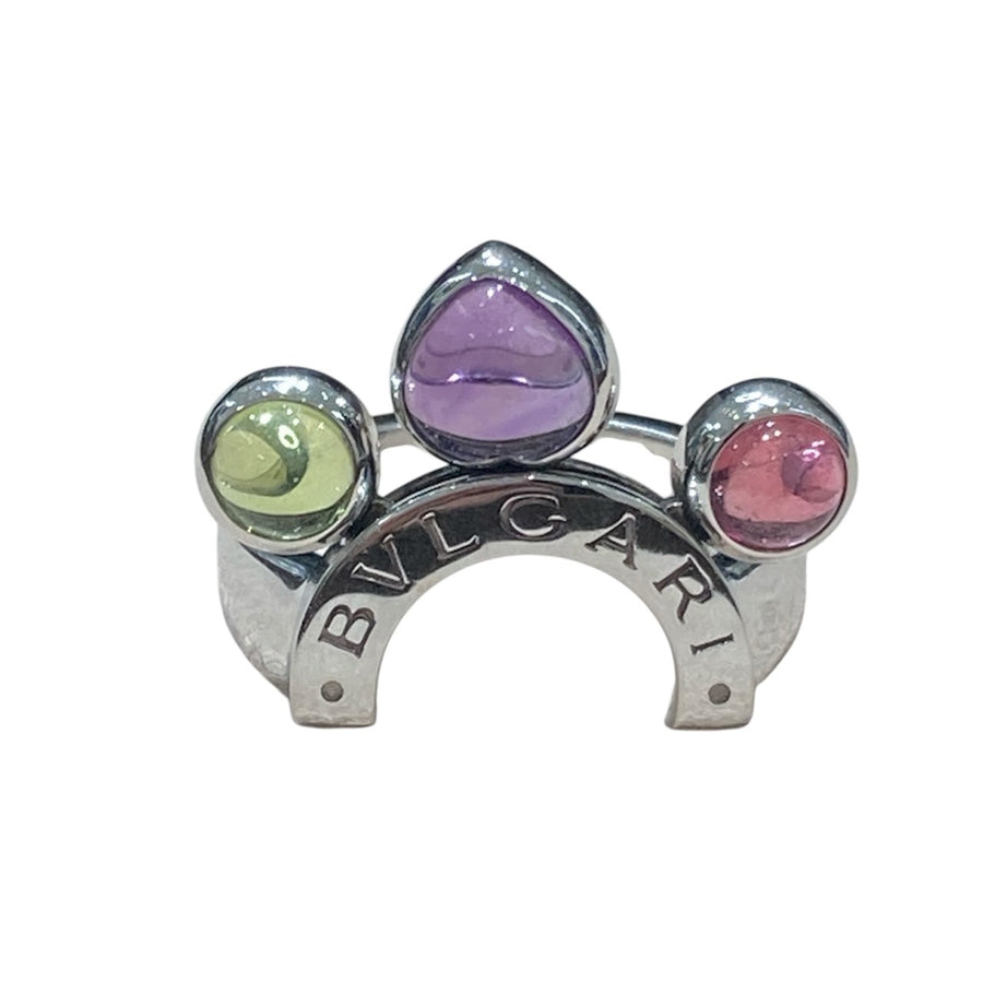 BVLGARI 寶格麗 ALLEGRA戒指 尺寸#54 戒指 18K金 白金