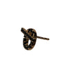HERMES 愛馬仕 FINESSE STUD EARRINGS 18K 黑色尖晶石 耳環 PG