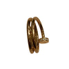 CARTIER 卡地亞 B4210851 Juste Un Clou Ring 釘子戒指 SIZE:51 18K 戒指 PG 鑲鑽