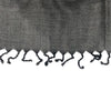 HERMES 愛馬仕 圍巾 絲 CASHMERE 灰色 素面