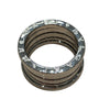 BVLGARI 寶格麗 346594 B.ZERO1 FOUR BANDS RING SIZE:51 18K 戒指 銀色 WG