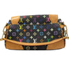 LOUIS VUITTON 路易威登 BEVERLY MM 黑三彩老花 PVC帆布 黑色 金釦