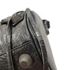 BALENCIAGA 巴黎世家 BLACK Le CAGOLE 圓筒包 皮革 鐵灰色 鎳色釦