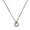 CARTIER 卡地亞 B7219500 LOVE CIRCLE DIAMOND NECKLACE 18K 項鍊 YG 鑽石