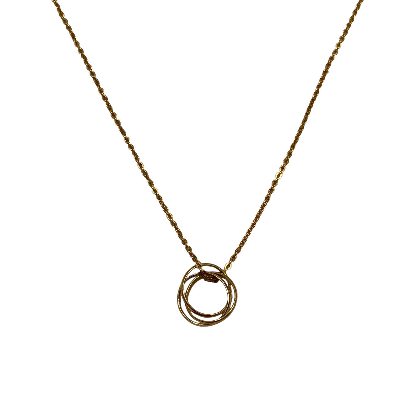 CARTIER 卡地亞 B7224574 TRINITY NECKLACE 18K 項鍊 YG