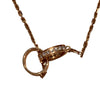 CARTIER B7013900 卡地亞 BABY LOVE DIAMOND NECKLACE 18K 項鍊 PG 鑽石