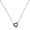 CARTIER B7061200 卡地亞 TRINITY HEART DIAMOND NECKLACE 18K 項鍊 PG WG YG 鑽石