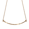 TIFFANY&CO. 蒂芙尼 T SMILE NECKLACE LARGE SIZE 微笑項鍊大號 K18 PG