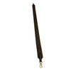 LOUIS VUITTON 路易威登 J02288 MONOGRAM STRAP 背帶 PVC帆布 老花 棕色 黑色 雙面 金釦