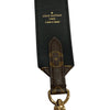 LOUIS VUITTON 路易威登 J02288 MONOGRAM STRAP 背帶 PVC帆布 老花 棕色 黑色 雙面 金釦