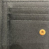 SAINT LAURENT 聖羅蘭 582296 UPTOWN SHORT WALLET 荔枝皮革 短夾 中夾 黑色 金色