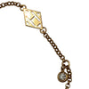 HERMÈS 愛馬仕 GAMBADE BRACELET 手鍊 K18 玫瑰金 H LOGO