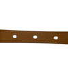 HERMES 愛馬仕 B刻印 POP H 15 BELT 皮帶 80CM 棕色 金色 淡黃色 雙色
