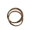 CARTIER 卡地亞 B4234251 TRINITY RING 三環戒 SIZE:51 18K 戒指 YG PG WG