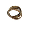 CARTIER 卡地亞 B4234251 TRINITY RING 三環戒 SIZE:51 18K 戒指 YG PG WG