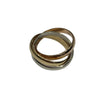 CARTIER 卡地亞 B4234251 TRINITY RING 三環戒 SIZE:51 18K 戒指 YG PG WG