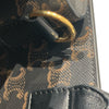 CELINE 思琳 VERTICAL CABAS SMALL SIZE PVC帆布 老花 棕色 金色