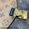 LOUIS VUITTON 路易威登 M44876 POCHETTE MÉTIS MONOGRAM REVERSE 老花郵差包 PVC帆布 棕色 金釦
