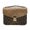 LOUIS VUITTON 路易威登 M44876 POCHETTE MÉTIS MONOGRAM REVERSE 老花郵差包 PVC帆布 棕色 金釦