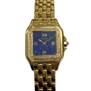 CARTIER<br>PANTHERE 18K 女士石英鑽錶