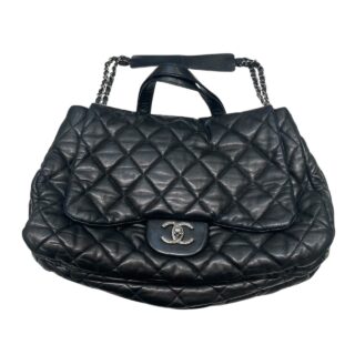 CHANEL<br>黑菱格鍊包