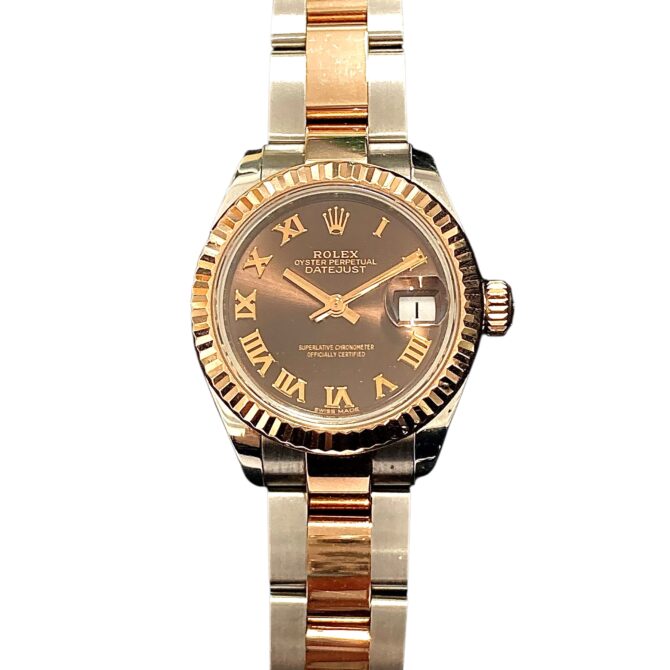 ROLEX<br>LADY-DATEJUST 28 女士自動機械腕錶
