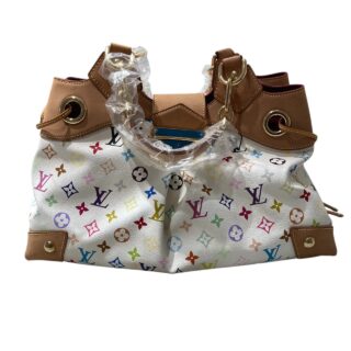 LOUIS VUITTON<br>白三彩URSULA手提包